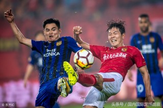 正播恒大vs苏宁中超联赛(恒大vs苏宁2020中超)，恒大对决苏宁，中超联赛激战再现