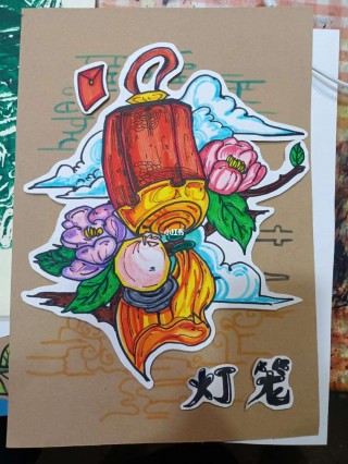 足球灯笼画(足球节的画怎么画)