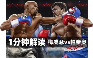 帕奎奥vs梅威瑟结果(帕奎奥和梅威瑟对峙时就输了)