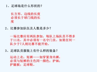 关于足球比赛的资料(关于足球比赛的资料简介)