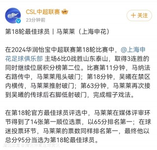 中超联赛五月更佳球员(2024中超转会一览表)