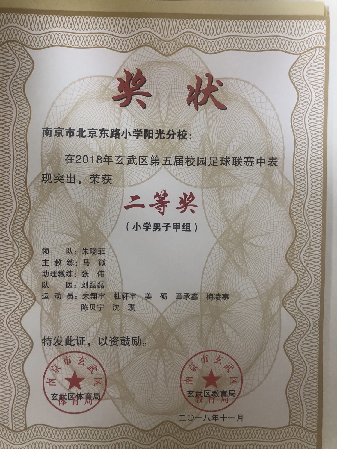 学生足球比赛奖状谢谢(学生足球比赛奖状谢谢怎么说)  第1张