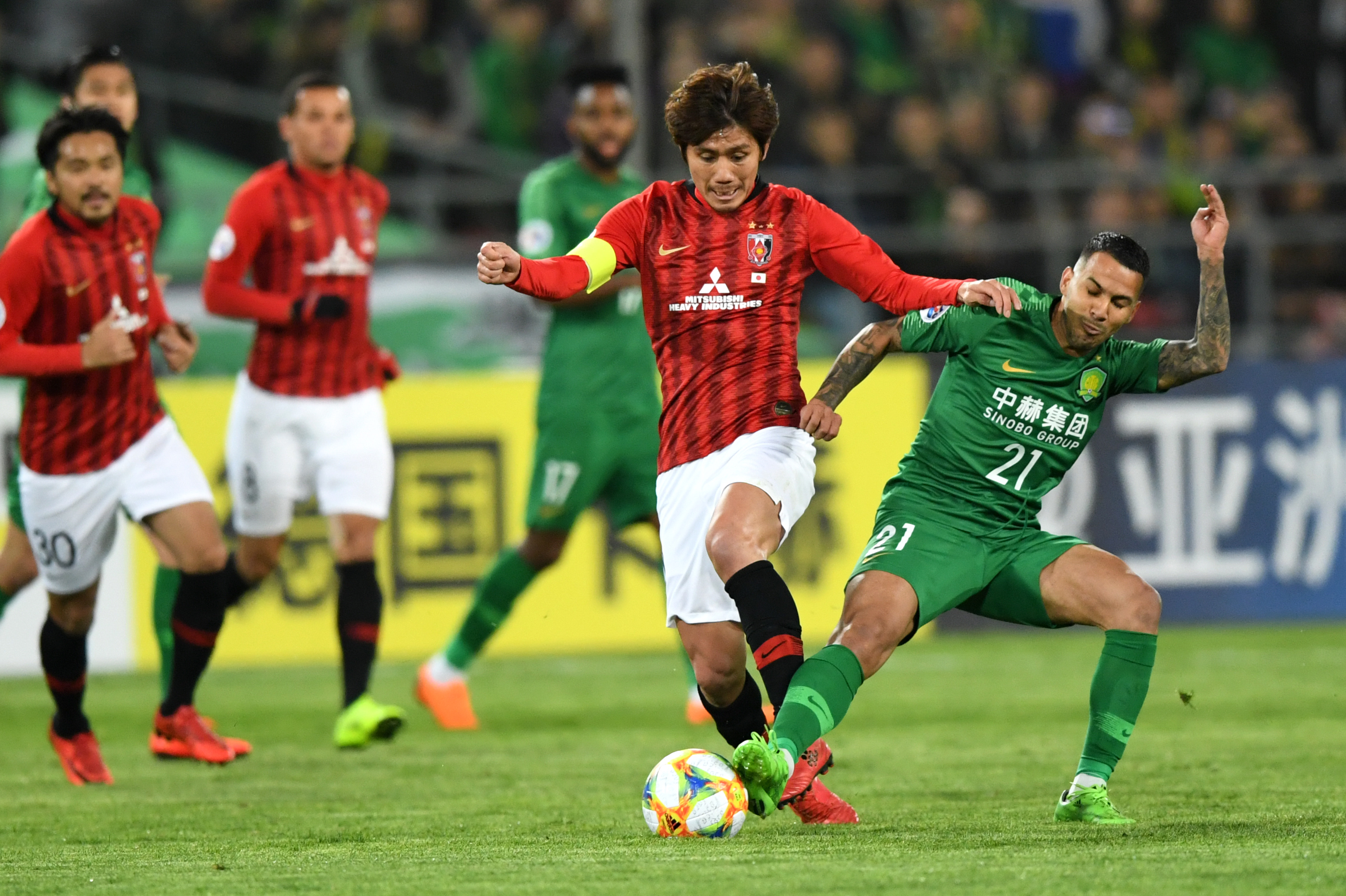 国安vs浦合(北京国安对浦和亚冠)  第1张