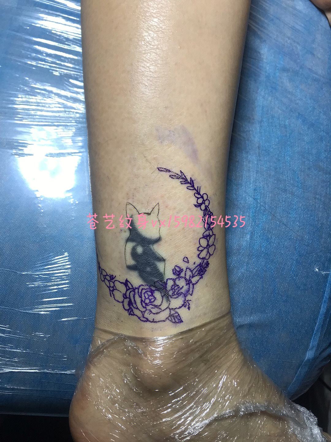 足球脚踝纹身(脚踝纹身最潮 霸气)  第2张