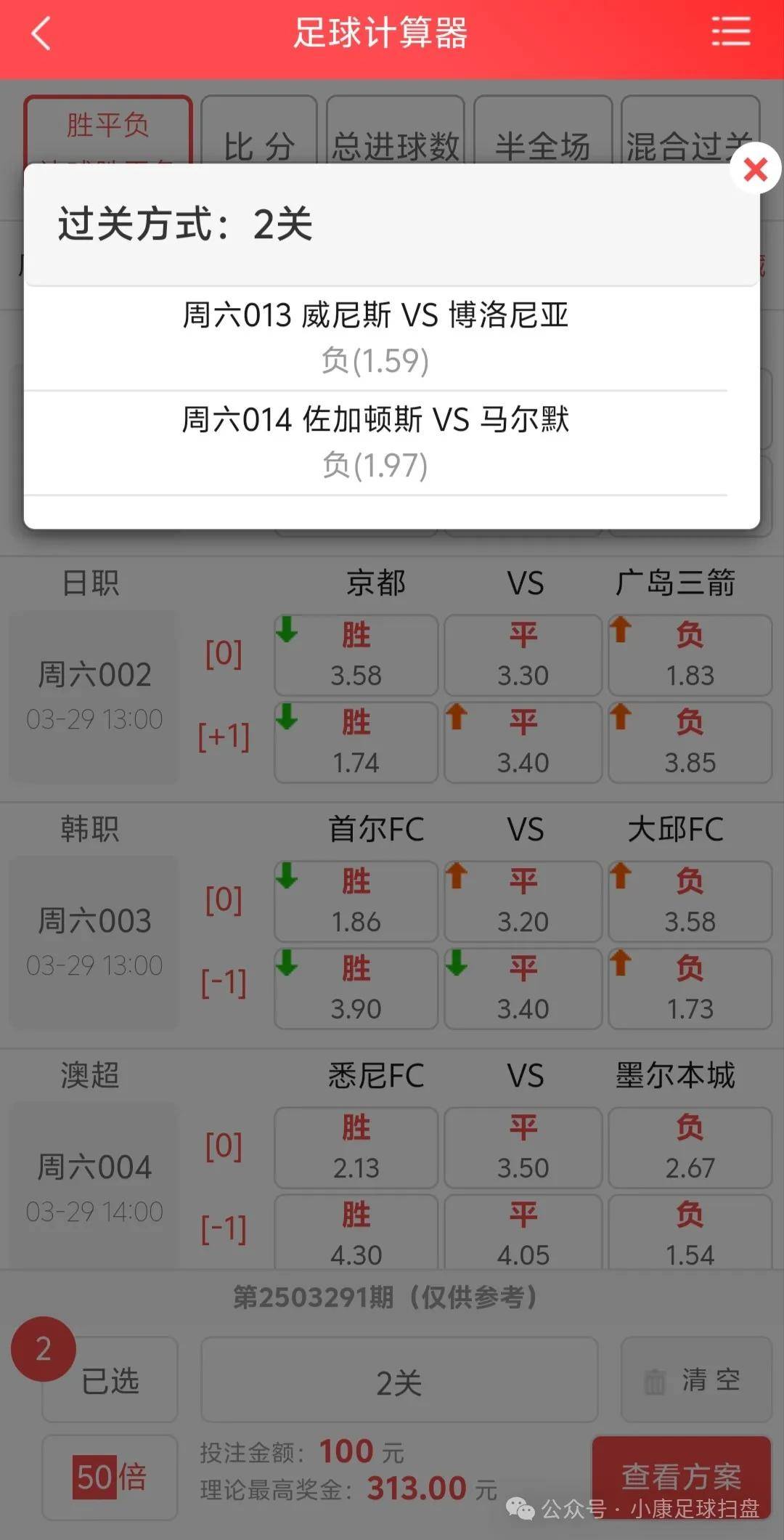 今日足球竞猜分析(今日足球竞彩对阵分析)  第2张
